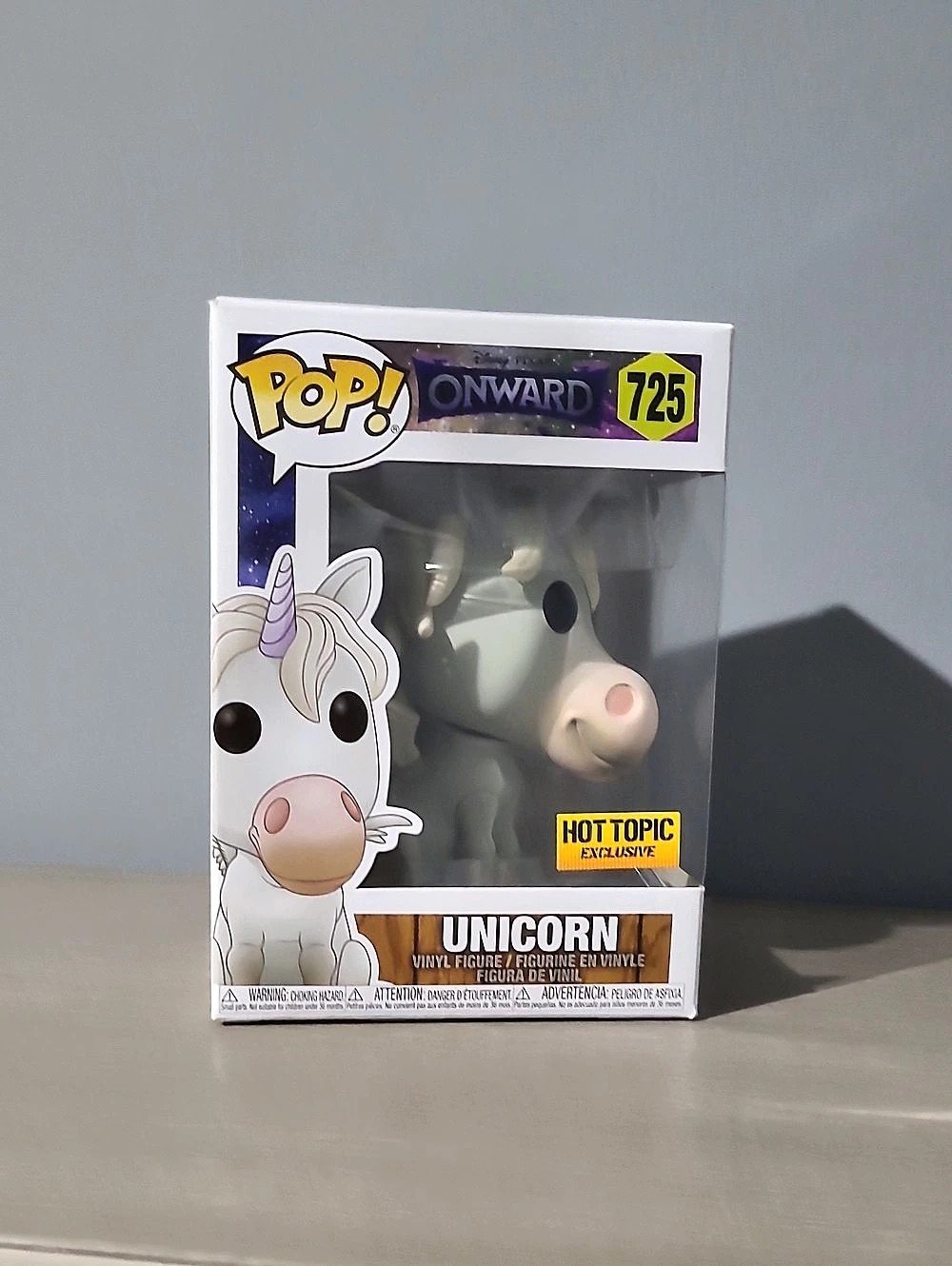 Funko Pop! Disney Pixar Onward Unicorn #725 Hot Topic Exclusive